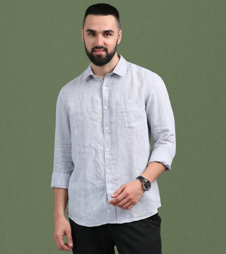 100% LINEN SHIRT