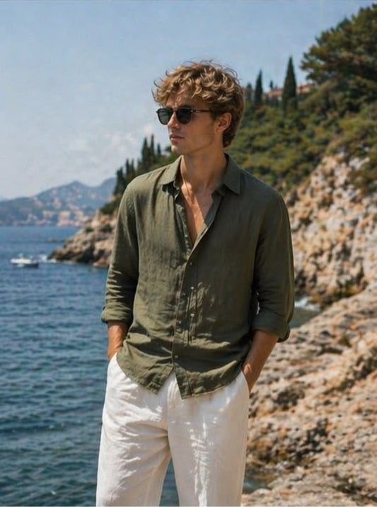 100% LINEN SHIRT