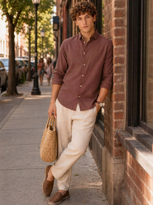 100% LINEN SHIRT